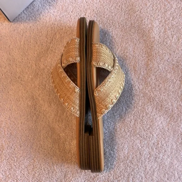 Dolce Vita Miguel raffia crisscross sandals - Picture 7 of 8